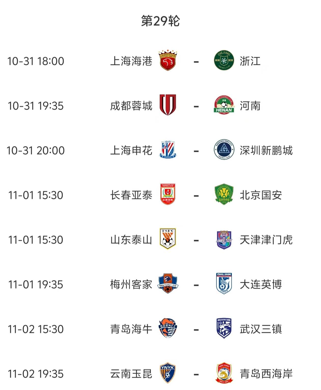 包含南京主场悬念，中超比赛中领先而多次颠覆的词条