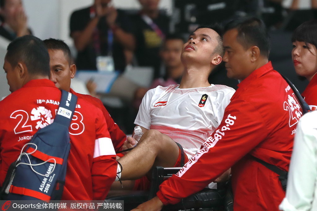 包含印尼羽毛球队轻取泰国羽毛球队，谌龙打破历史纪录的词条